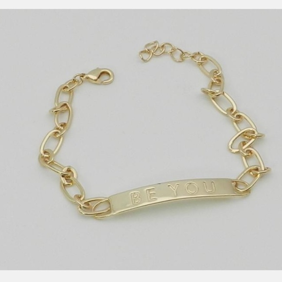 Jewelry - Gold bracelet “be you”